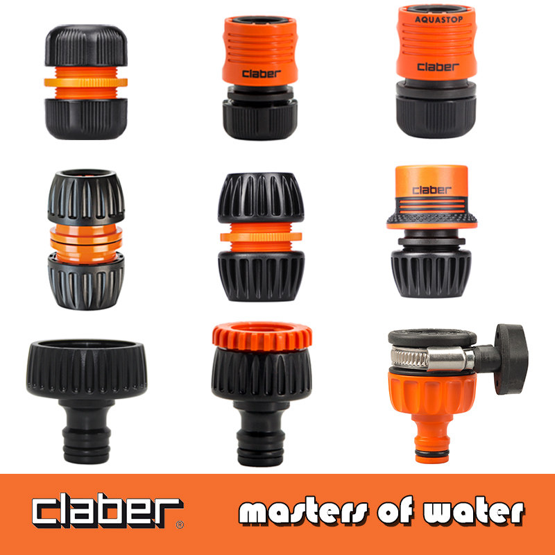 Italian claber Jiaba 4 6 minutes 1 inch quick water stop repair extension connector inner threaded nipple connector