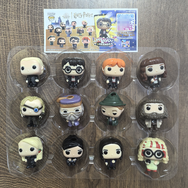 Kinder Fun Egg Toy Funko Co-Branded Harry Potter Doll Set (Limited Stock)