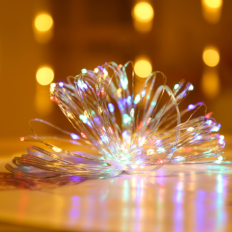 Led Solar Copper Wire Colorful Lights Flashing String Lights Outdoor Waterproof Home Courtyard Balcony Lawn Ground Plug Christmas Lights Led Solar Copper Wire Colorful Lights Flashing String Lights Outdoor Waterproof Home Courtyard Balcony Lawn Ground Plug Christmas Lights