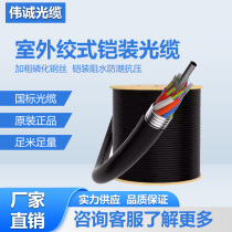 Armored optical cable optical fiber cable GYTA GYTS outdoor single-mode optical cable 12 24 48 72 144 288 cores