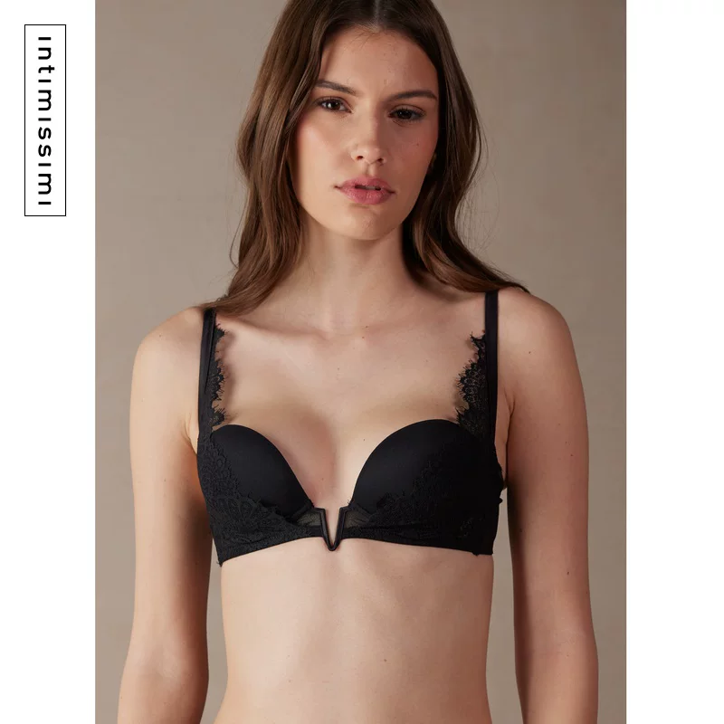 Серия бюстгальтеров push-up в стиле Итальянской классики Intimissimi для женщин, сексуальное чистое желаемое