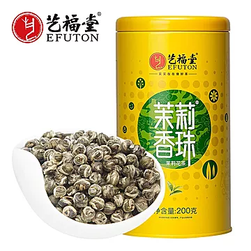 艺福堂茉莉花茶浓香型200g