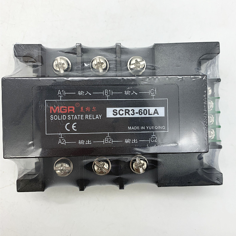 Megel three-phase power regulator SCR3-10LA SCR3-10LE three-phase four-wire 380VAC