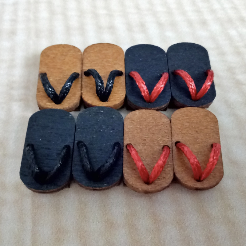 [in Stock] P9 Ob11 Gsc 1/12 Scale Doll Shoes Kimono Clogs Shoes