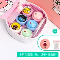 Симпатичная серия мультфильмов B [Отправка чистящего устройства+портативное зеркало]