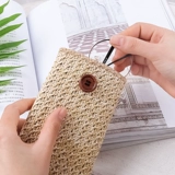 Портативные очки, ретро брендовая сумка для хранения, простой и элегантный дизайн, Южная Корея, популярно в интернете