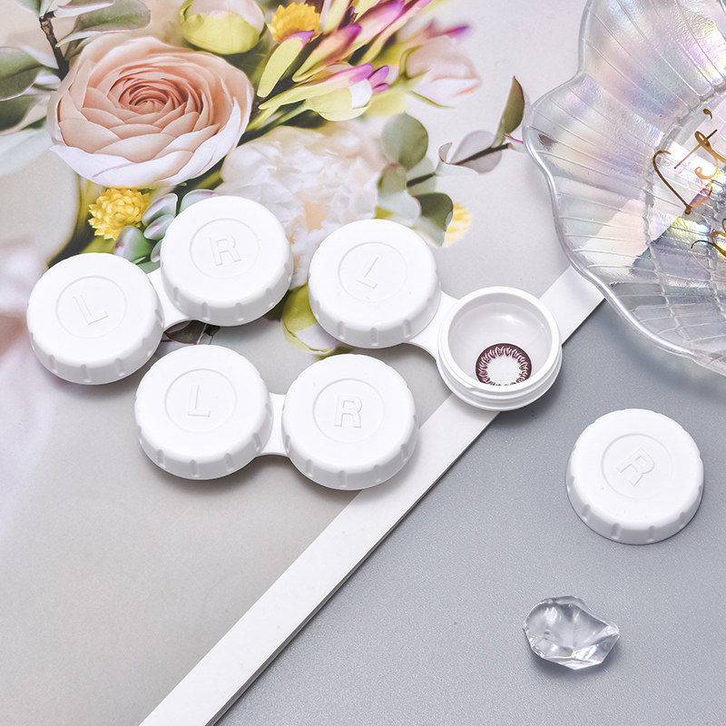 Contact lens cleaning machine color contact lens cleaning box ultrasonic USB automatic electric cleaner wash color contact lens replacement core