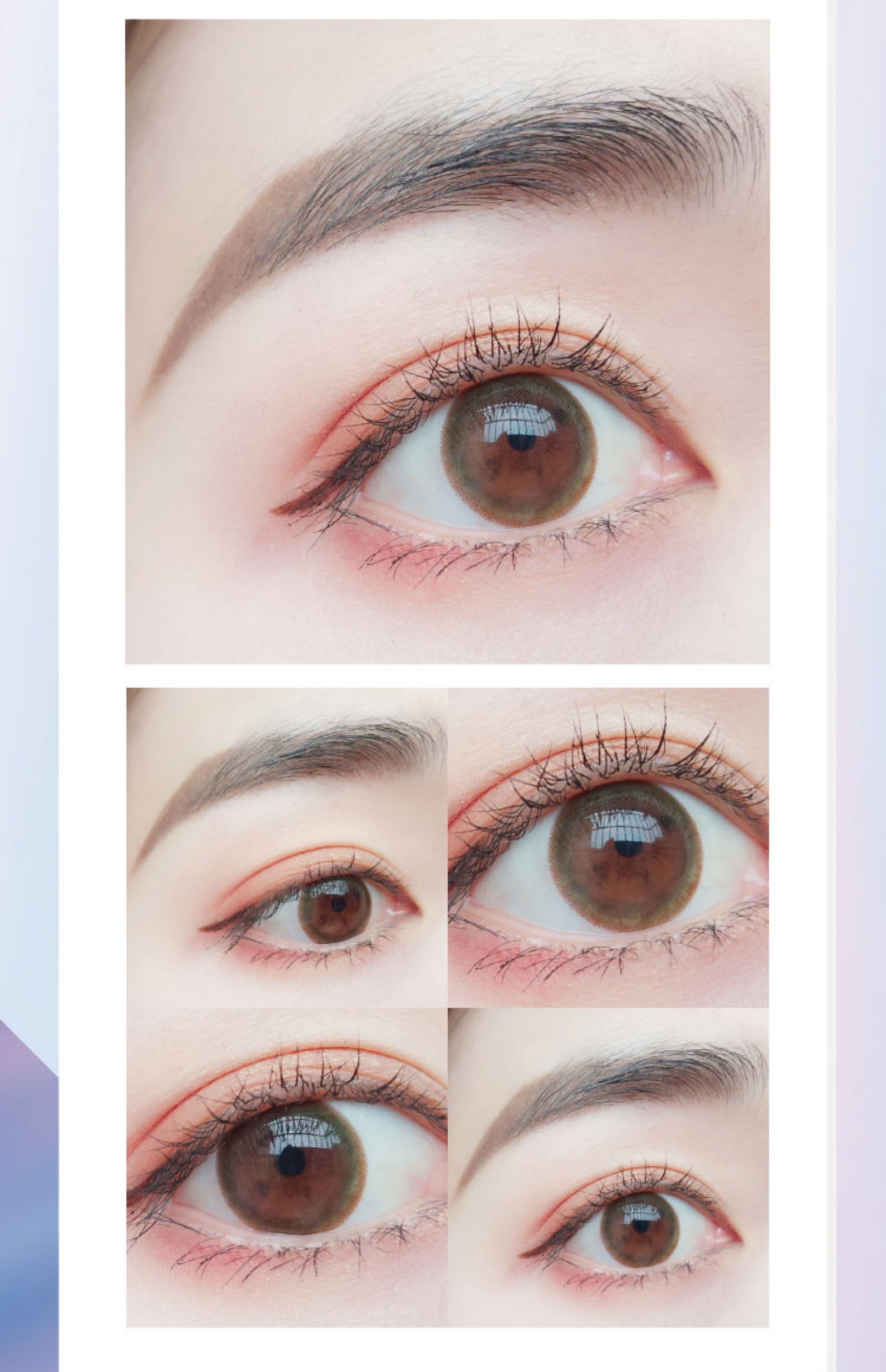 [Hộp thứ hai có giá bằng một nửa] Haichang Xingyi EYEC có thể ném 10 miếng kính áp tròng màu trộn với phụ nữ châu Âu và Mỹ - Kính đeo mắt kính kính chống ánh sáng xanh
