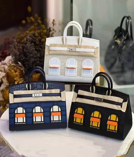 Кожаный домик, платиновая сумка, портативный ремешок для сумки, новая коллекция, крокодиловый принт