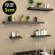 One-word partition creative shelf display rack wall storage rack thickened shelf background wall decorative wall bookshelf