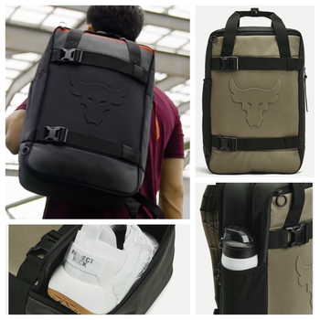 Under armor sports computer storage shoe storage backpack