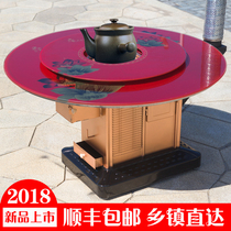 Diesel stove household rural stove winter indoor smokeless coal-fired heating stove thickened Wood-coal dual-purpose return stove