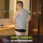 Fat gấu vest nam co giãn thấm mồ hôi thể thao gợi cảm bó sát thể hình bó sát thể hình nhà quần áo gấu nam áo gym
