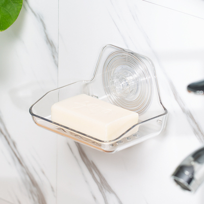 【极有家】免打孔浴室置物架