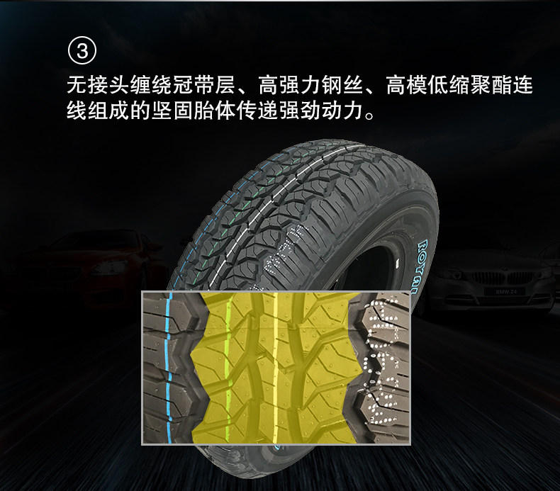 Jiangling Motors Yusheng S350 Tire 235/65R 17 265/65R17 2.0T2.4T Original at Off-road Tire