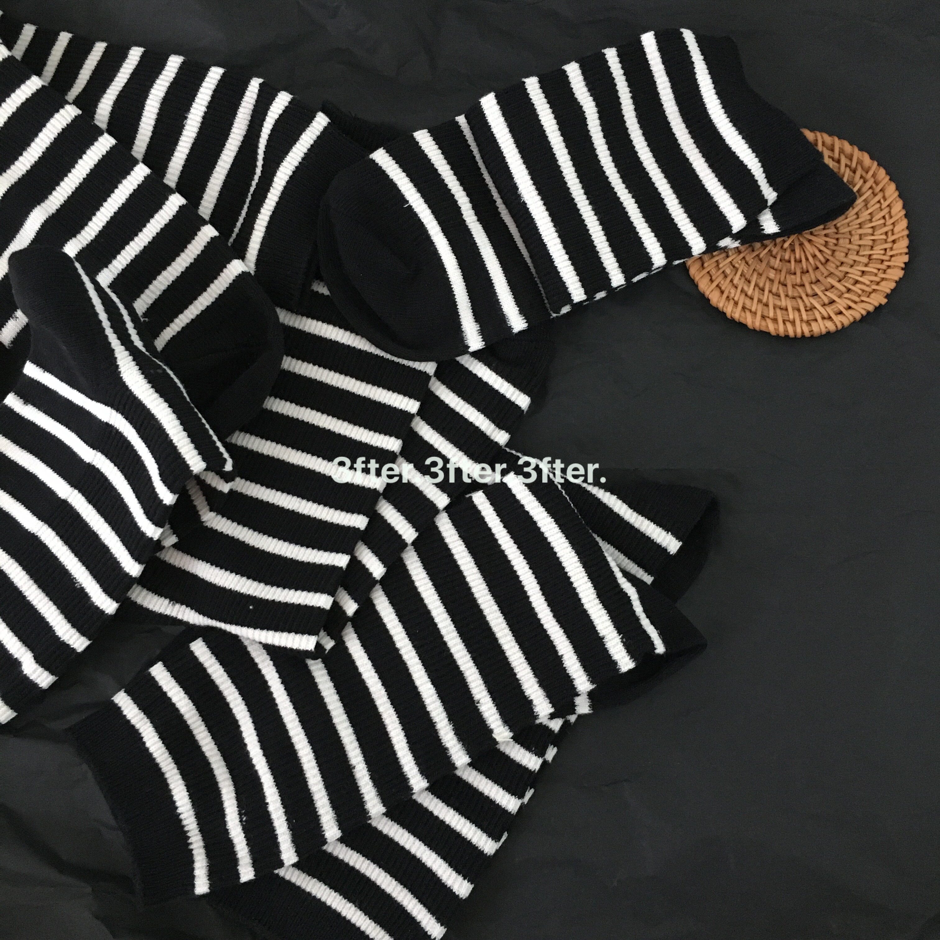 3fter black are you afraid of the cross stripes daily wearing a du OK in a dirty stockings woman