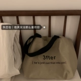 Брендовый вместительный и большой шоппер, сумка на одно плечо, делается под заказ, в корейском стиле, Южная Корея