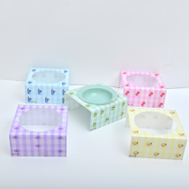 Acrylic pet dining table guard neck anti-overturning water basin heightening frame environment protection not easy to breed bacteria non-woody bowl tot