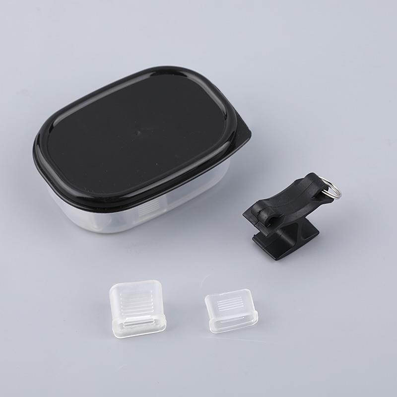 Referee whistle professional tooth protection rubber sleeve bite mouth Huazai Whistle whistle finger clip whistle guard