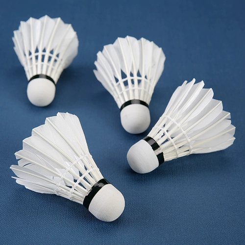 4 флуоресцентные светодиодные световые огни сияния и блестящие ночи бадминтона, чтобы играть без гниения бадминтона