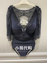 2021 New Anlifang 2 Special Cabinet Triangle Conjoined Sexy Swimsuit Lace Sleeves Deep V Collar ES00129