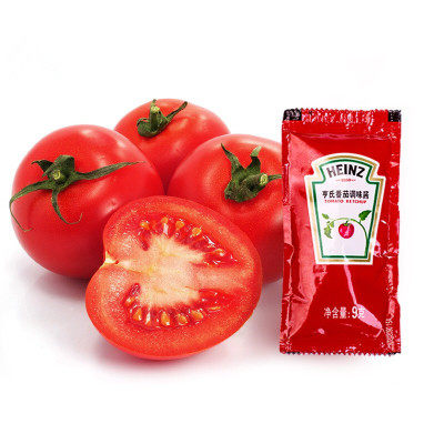 Heinz bagged ketchup packet 40 bags genuine household commercial ketchup KFC ketchup salad dressing