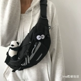 Японская спортивная брендовая нагрудная сумка для отдыха подходит для мужчин и женщин, поясная сумка для велоспорта, Южная Корея