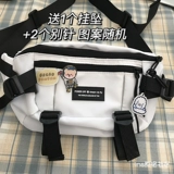 Японская брендовая универсальная сумка через плечо, нагрудная сумка подходит для мужчин и женщин, скейтборд для школьников для велоспорта, поясная сумка для отдыха, в японском стиле, в корейском стиле