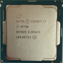 Intel Intel I7 i7-8700 bulk CPU 1151 i7-8700K loose piece official