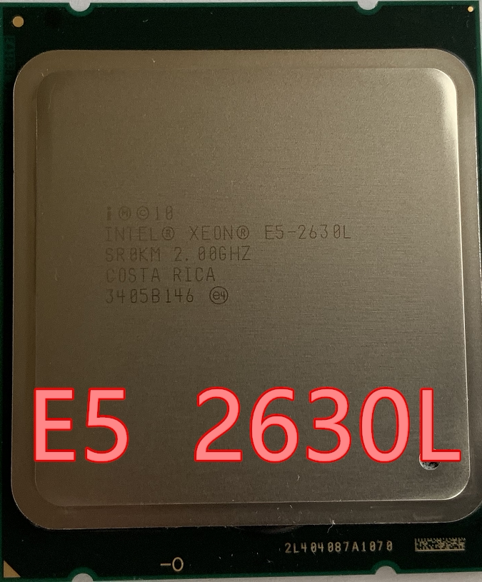 Intel XeonE5-2630L 2011 stitch loose sheet spot E5 2630L