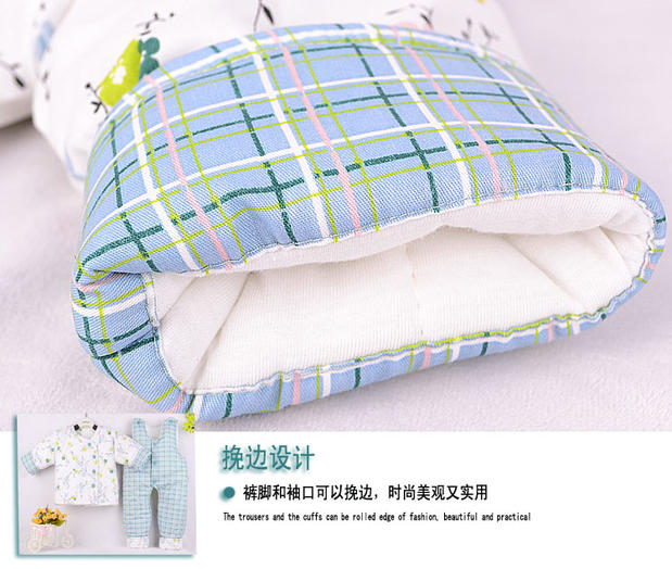 Bộ đồ hai dây mùa thu cho bé sơ sinh và áo sơ mi cotton cho bé sơ sinh nam và nữ ra ngoài áo khoác + yếm quần áo em bé