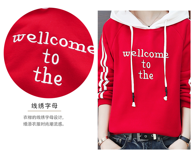 Sweatshirt femme en Coton - Ref 3217153 Image 12