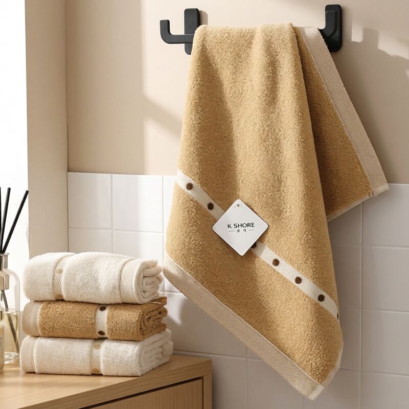 Class a Gold Number Pure Cotton Satin Solid Color Polka Dot Square Towel, All-Cotton Small Towel, Soft, Comfortable, Thick and Elegant 4620 Class a Gold Number Pure Cotton Satin Solid Color Polka Dot Square Towel, All-Cotton Small Towel, Soft, Comfortable, Thick and Elegant 4620