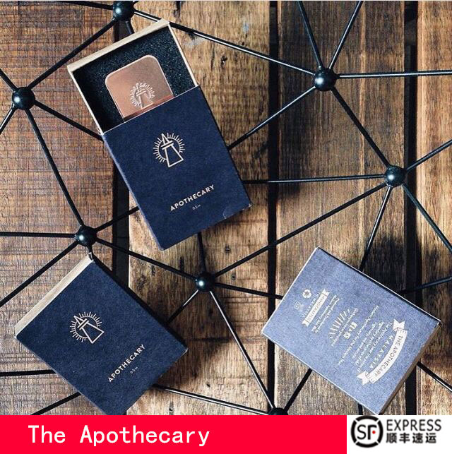 马来西亚进口The Apothecary 男士女士手工古龙固态香膏香水香氛