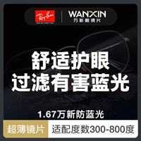 Raypeng Mirror Shelf+Wanxin 1.67 Anti -Blue Light