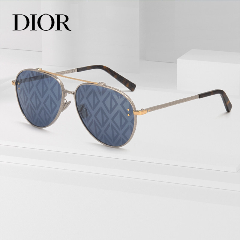 DIOR迪奥国行正品女太阳镜Dior CD DIAMOND AIU时尚潮酷个性双梁