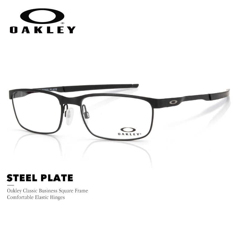 OAKLEY欧克利眼镜框男OX3222舒适方框运动商务休闲全框金属镜架