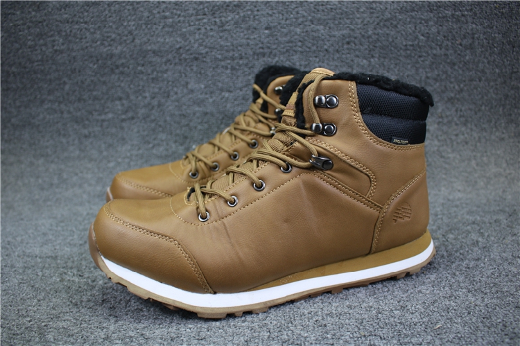 Miss out on Regret Foreign Trade High Cylinder Waterproof Plus Suede Warm Outdoor Casual Shoes Non-slip Shock Absorbing Comfort Wear Shoes