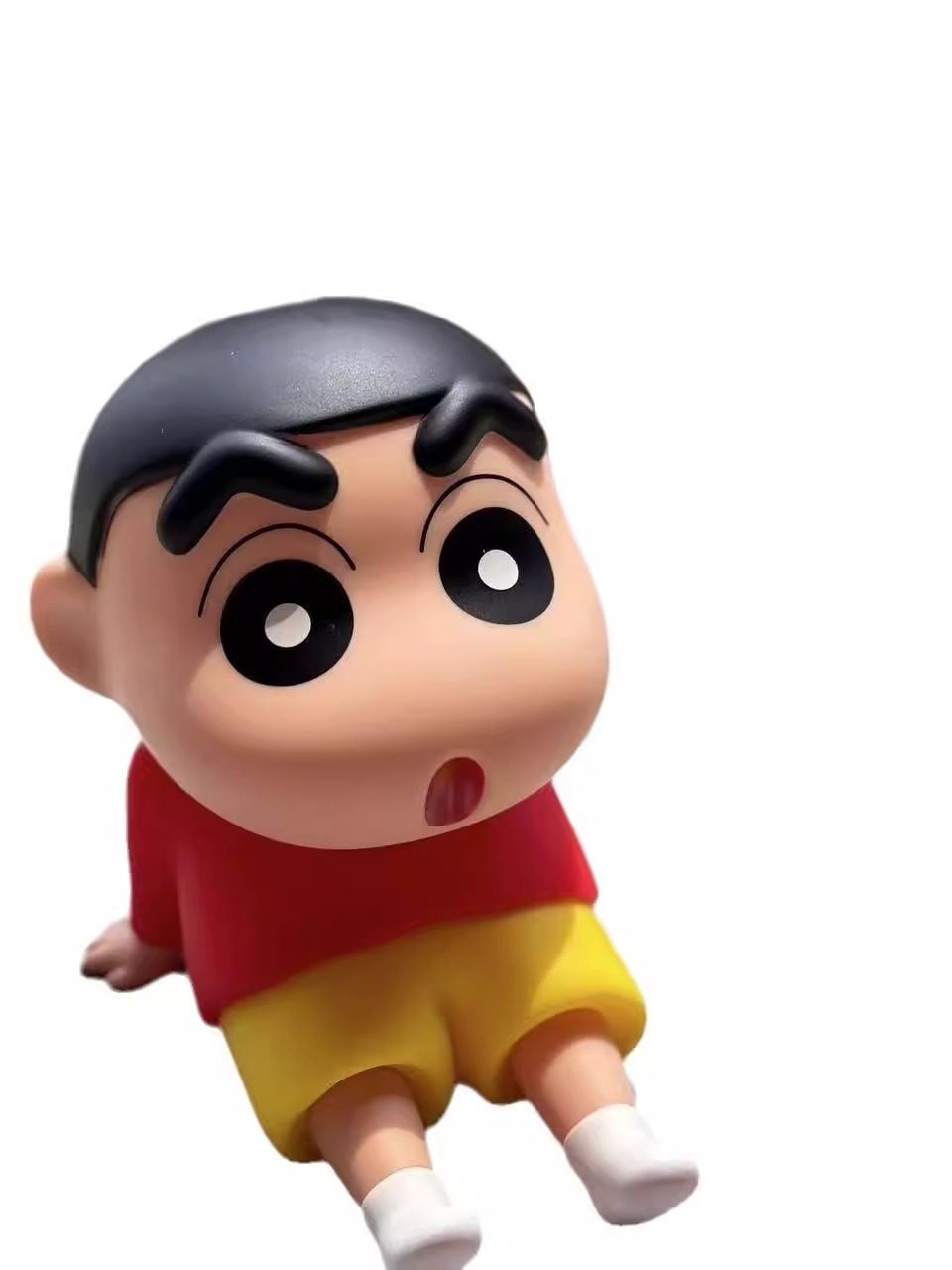 Crayon Shin-Chan Phone Stand Lazy Phone Holder Cute Desktop Ornament Figurine Model Trendy Toy Gift for Friends Fun Personalized Creative Phone Stand
