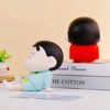 Crayon Shin-Chan Phone Stand Lazy Phone Holder 2024 New Cute Desktop Ornament Figurine Model Trendy Gift for Friends Fun Personalized Creative Desktop Decoration Ornament