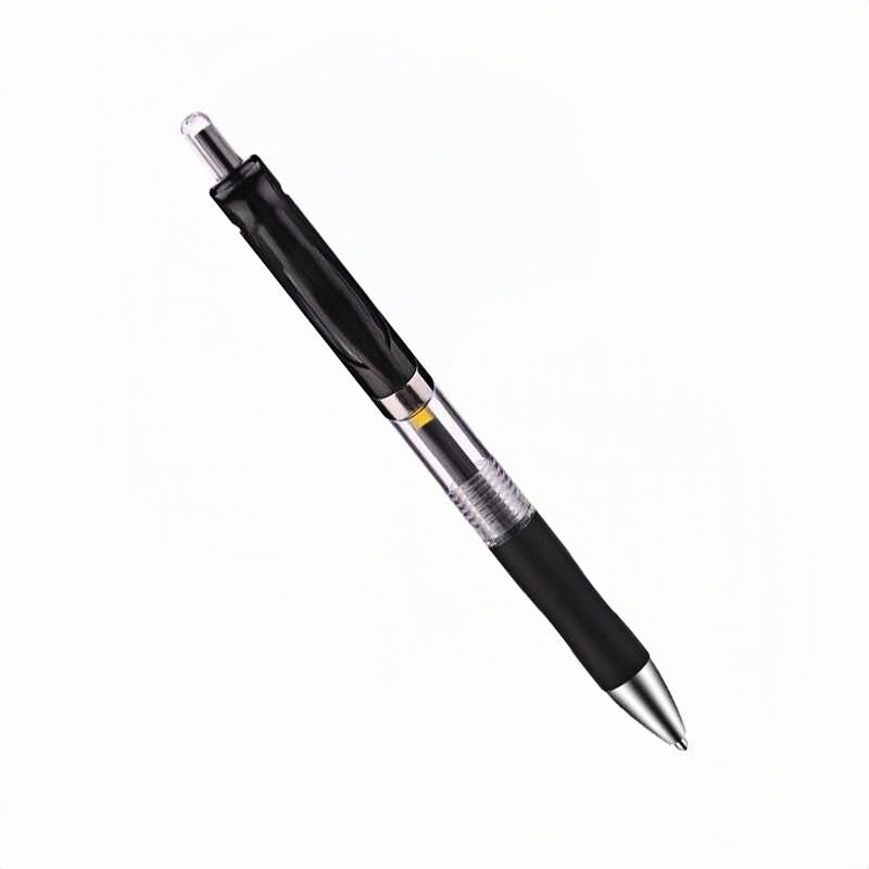 Press-Type Gel Pen Ballpoint Pen Stationery Black Signature Pen Refill 0.5mm Bullet Tip Office Stationery Quick-Drying Office Writing Ballpoint Pen