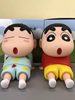 Crayon Shin-Chan Phone Stand Lazy Phone Holder Cute Desktop Ornament Figurine Model Trendy Toy Gift for Friends Fun Personalized Creative Phone Stand