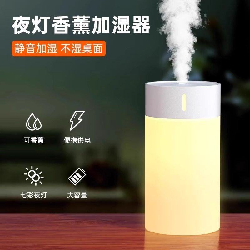 2025 New Model Small USB Humidifier Extended Version Humidifier for Home Bedroom Office Desktop Air Classroom Humidifier Atomizing Hydrating Spray Gift Portable Sprayer