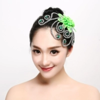 Ярко -желтая зеленая тренировка восемь