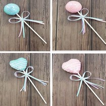 Cake decoration plug-in love spherical scene birthday card baking ornaments card dessert flag 10