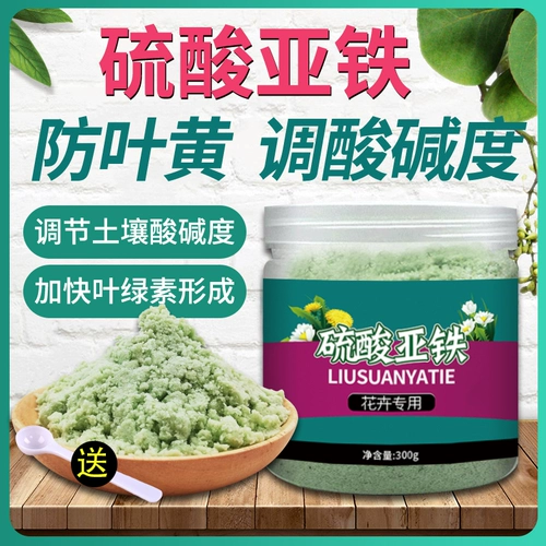 Сульфат сульфат раствор сульфат сульфат сульфарный железо цветочные удобрения Универсальные цветы удобрения для предотвращения домашние удобрения желтых листьев