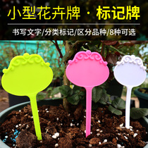 Labels Gardening Plant Labels Large Plastic Laminated Flower Pot Name Flesh Labels Insert Small