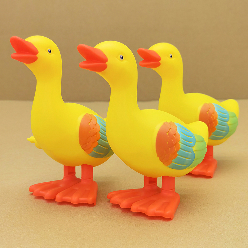 Upper Chord Clockwork Toy Jump Yellow Duck Emulation Animal Baby Puzzle Climbing Enlightenment Male Girl 2-4 years old-Taobao