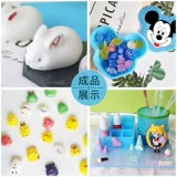 Кристаллические капли пластиковых сперма