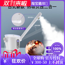 LED mask hot and cold spray machine beauty salon special nano ozone double spray facial steamer blackhead cleaning instrument